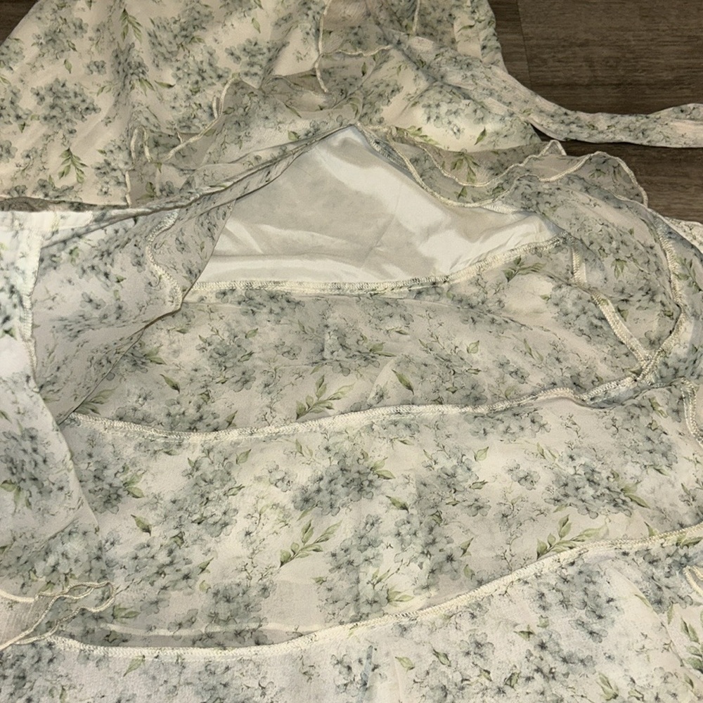 En Saison Marlene floral ruffle tiered Midi skirt - Picture 13 of 13